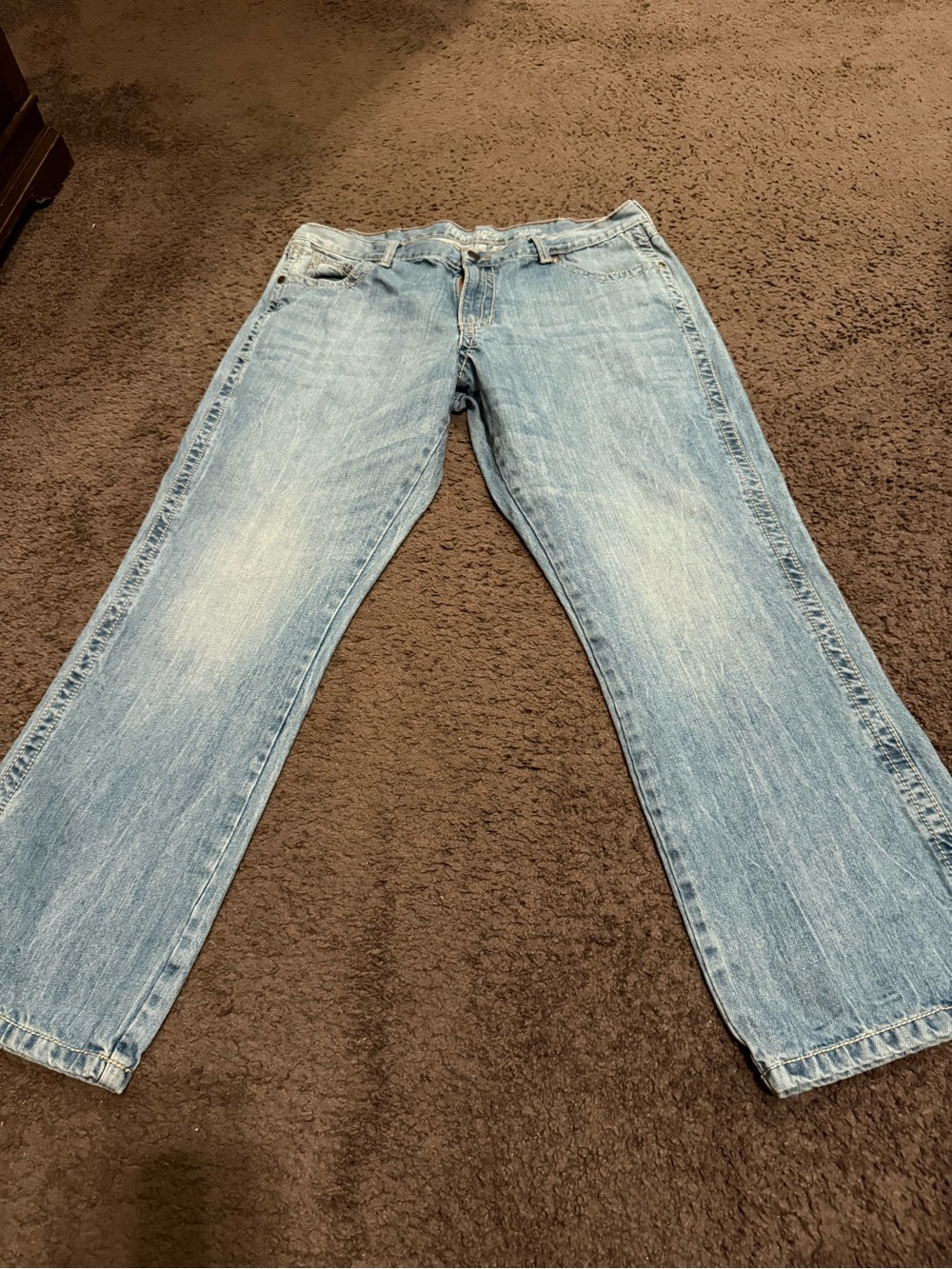 Relaxed Light Blue Men's Jeans – Comfortable Everyday Fit
